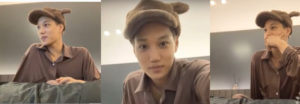 Así de adorable se ve Kai de EXO al reaccionar al video de Taemin en una pijama de oso