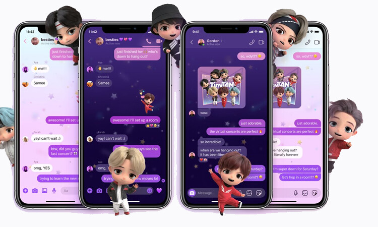 Sabias que puedes poner el tema de Tiny Tan de BTS en tus mensajes directos de IG