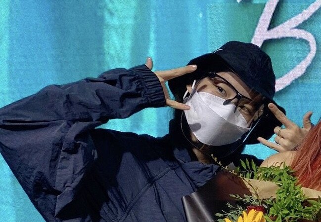 Jiho de Oh My Girl, apodada 