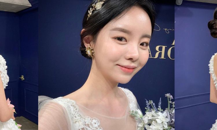 Mejiwoo, herma de J-Hope de BTS comparte sus primeras fotos vestida de novia