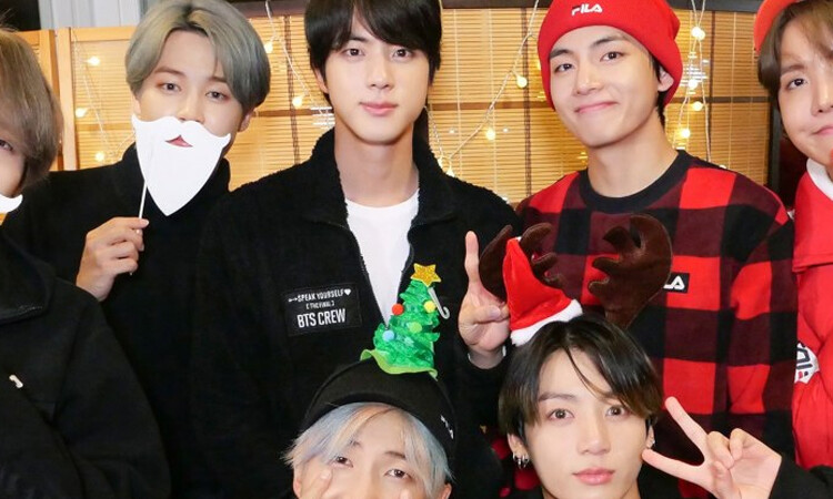 ARMY celebra la navidad al estilo de BTS
