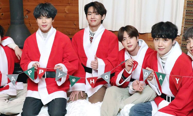 BTS obsequia a ARMY una hermosa sesión de Navidad para este 2020