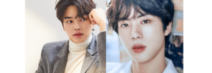 Song Kang aponta Jin do BTS como o ídolo com o rosto mais bonito