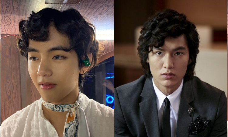 Hilo necesario: V de BTS como el actor Lee Min Ho
