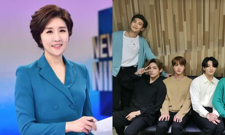 Presentadora de KBS revela lo memorable que fue para ella entrevistar a BTS