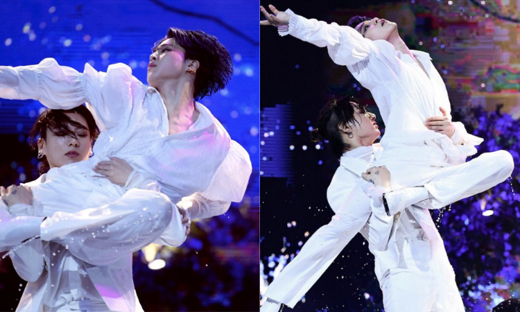 Jungkook y Jimin de BTS hacen una presentación legendaria en los Melon Music Awards 2020