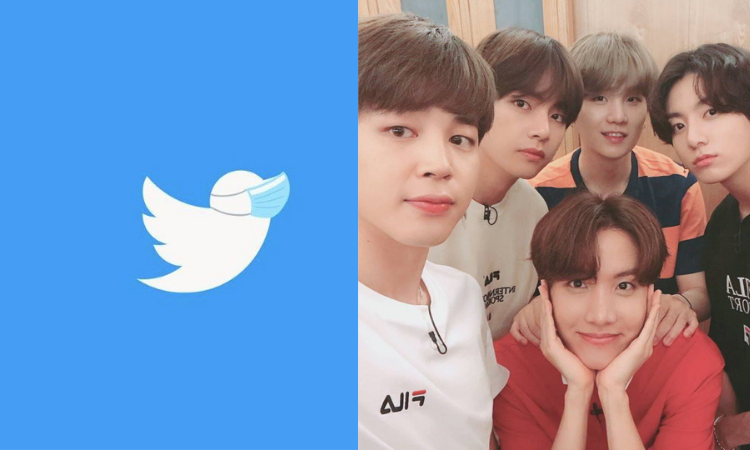 BTS se encuentra entre los artistas internacionales más twitteados del 2020