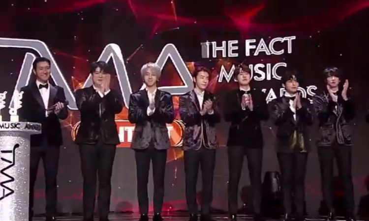 Super Junior gana en la categoría 'Fan's Choice Artist' de los TMA 2020