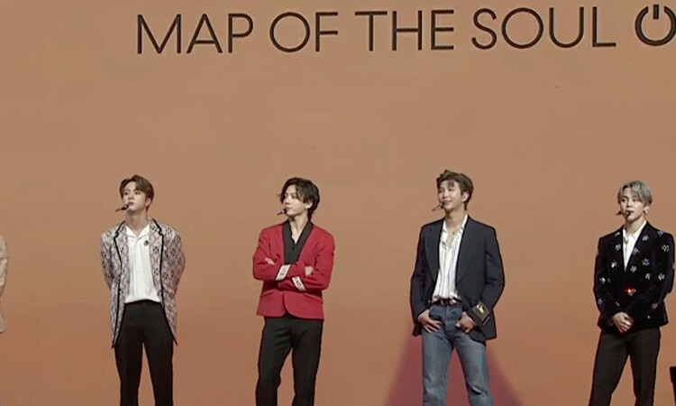 Estos son los mensajes de BTS que colocaron en en la tarjeta Pop-Up de Map Of The Soul ON:E