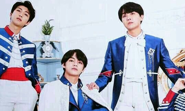 V, RM, J-Hope y Suga son acreditados como productores principales de Blue & Grey