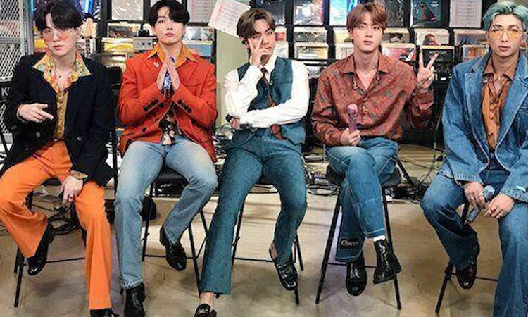 Dynamite logra posicionar nuevamente en el #1 de Billboard Global EXCL.US