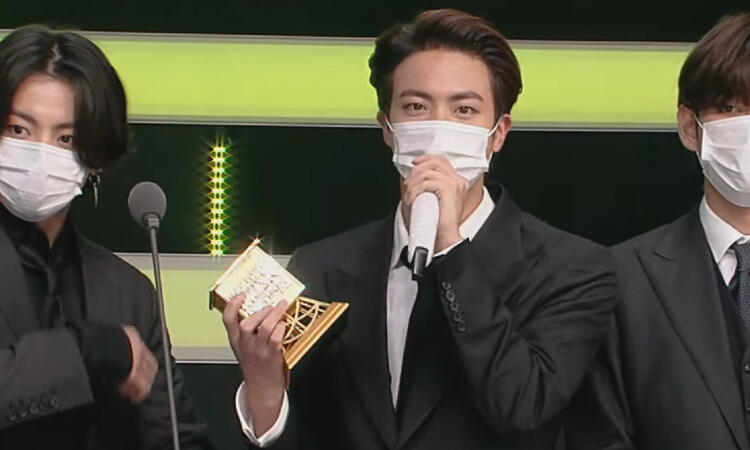 BTS gana en la categoria Mejor Grupo Masculino en los MAMA 2020
