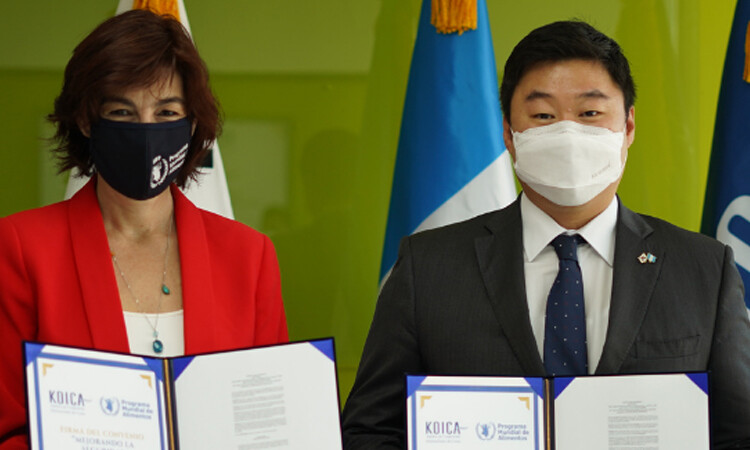 KOICA y el Programa Mundial de Alimentos realiza donación para Guatemala