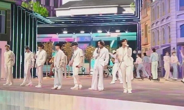 Bailarines de respaldo de Life Goes On en los MAMA revelan fotos del backstage