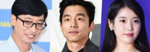 Yoo Jae Suk, Gong Yoo y IU entre las estrellas que los internautas quieren conocer en navidad