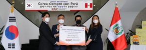 Corporación de Aeropuertos de Corea (KAC) dona 10 mil mascarillas KF94 a entidad pública de transporte de Perú