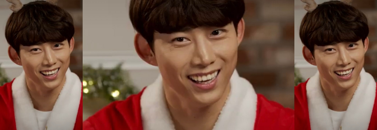 Taecyeon de 2pm se convierte en Santa para sus Fans