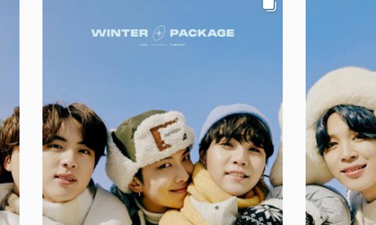 BTS Presenta 2021 WINTER PACKAGE