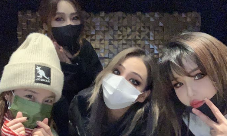 2NE1 se reúne para celebrar el cumpleaños de Minzy