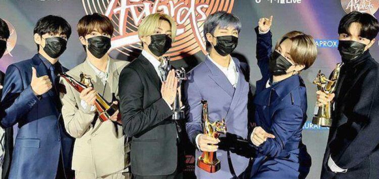 BTS ganha pelo segundo ano consecutivo a categoria de álbum do ano no Golden Disc Awards