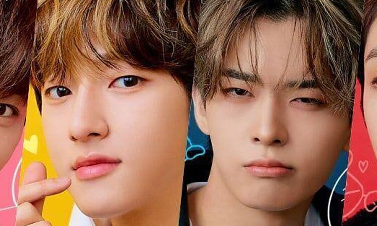 Kim Dong Hyun de AB6IX, Jaehyun de Golden Child, Subin de VICTON y Wooseok de PENTAGON revela sus poster para el dorama Convenience Store Fling