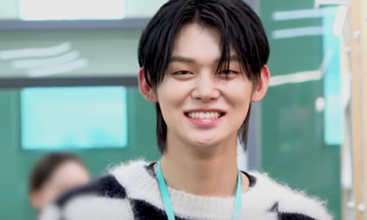 Yeonjun de TXT se pone adorablemente nervioso en el detrás de escena de su cameo en 'Live On'