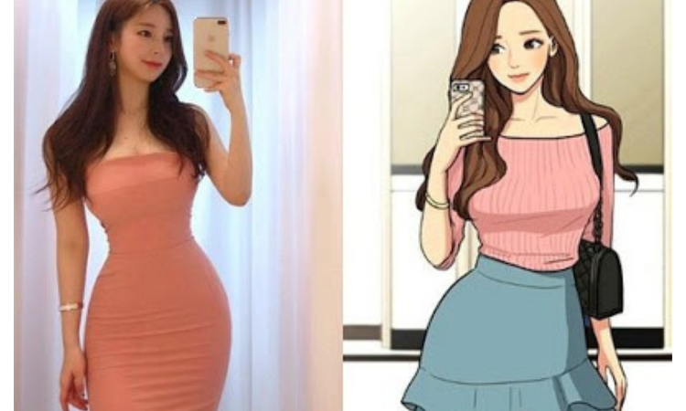 El asombroso parecido de la creadora de 'TRUE BEAUTY' con su personaje