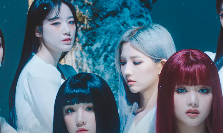 (G)I-DLE se convierte en unas visuales hadas de nieve para su MV teaser de HWAA