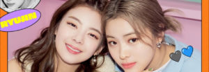 Lia y Ryujin de ITZY posan para su próximo capitulo de Hello 2021 de 2TZY
