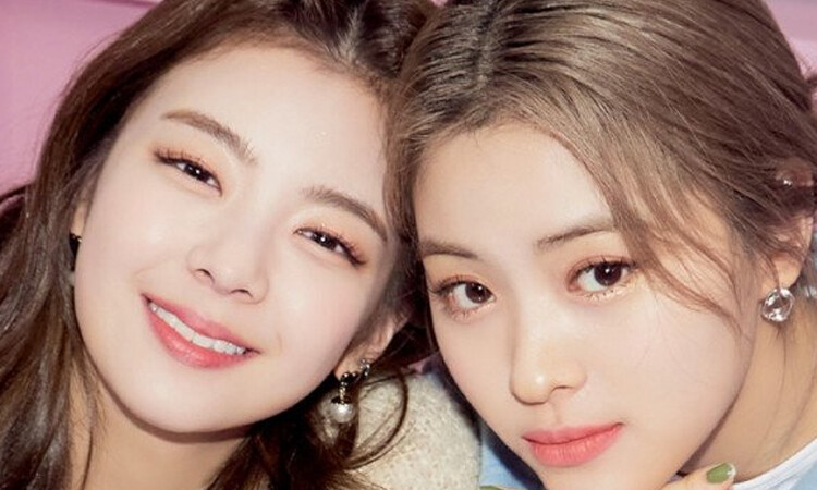 Lia y Ryujin de ITZY posan para su próximo capitulo de Hello 2021 de 2TZY