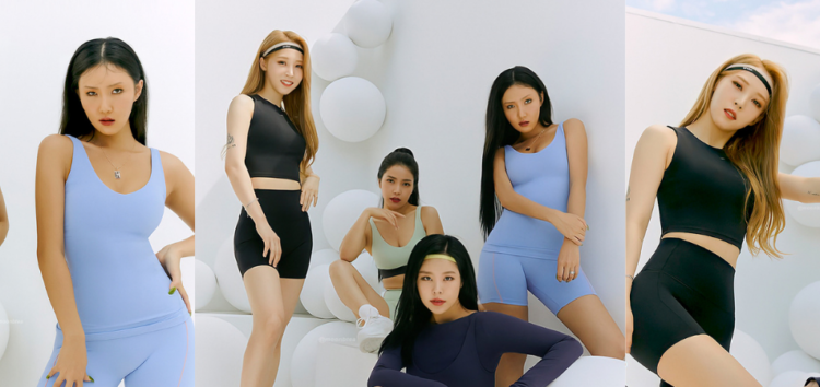 MAMAMOO é mais uma vez a imagem da marca de roupa ANDAR
