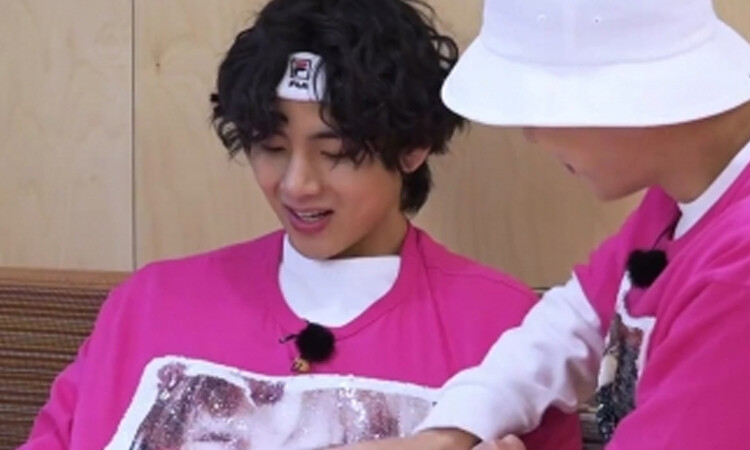 La imagen de v taehyung en 'Run BTS' calentó los corazones de ARMY