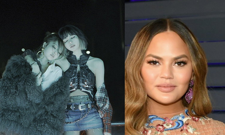 Chrissy Teigen, pide colaboración entre BLACKPINK y su esposo John Legend