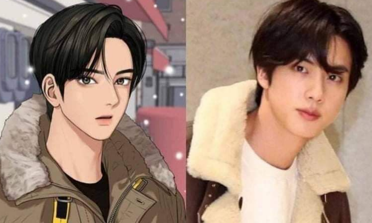 Jin de BTS responde a su parecido con Lee Su Ho en el webtoon de 'True Beauty'