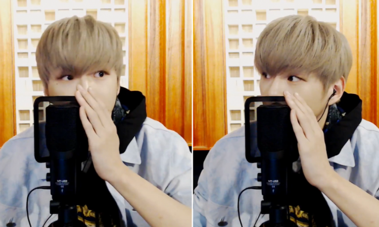 Mira la reacción de Kang Daniel al descubrir que se filtró el título de su próximo sencillo