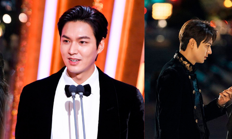 Kim Go Eun felicita a Lee Min Ho por triunfo en 2020 SBS Drama Awards