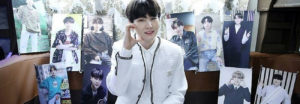 Hilo de las fotos de Suga de BTS, que se utilizaron en los mini banners