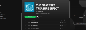 'Treasure Effect', así van los números para TREASURE en Spotify