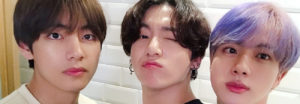 V, Jungkook y Jin se encuentran en un libro sobre psicología fisionómica