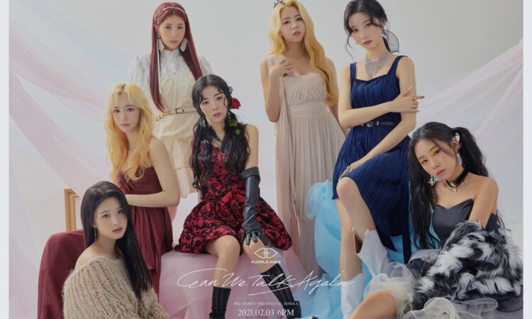 ¿Ya viste la foto la foto conceptual de PURPLE KISS?