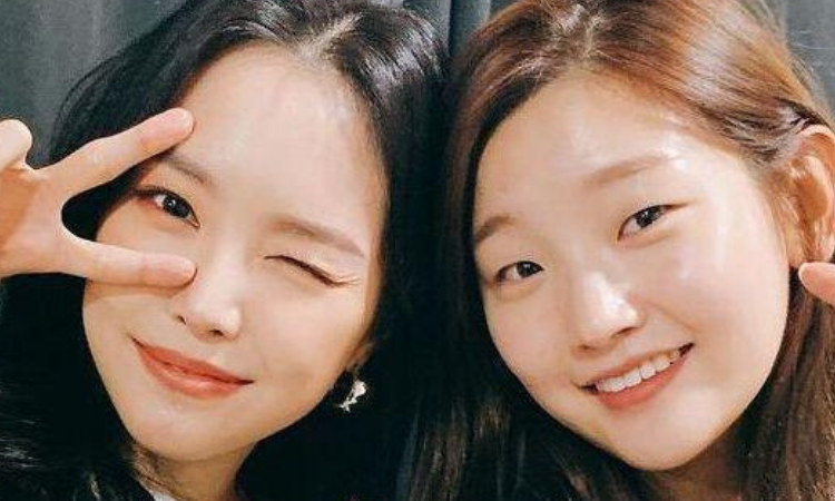 Park So Dam agradece a Naeun de Apink por enviar un regalo al set de filmación de 'Ghost'