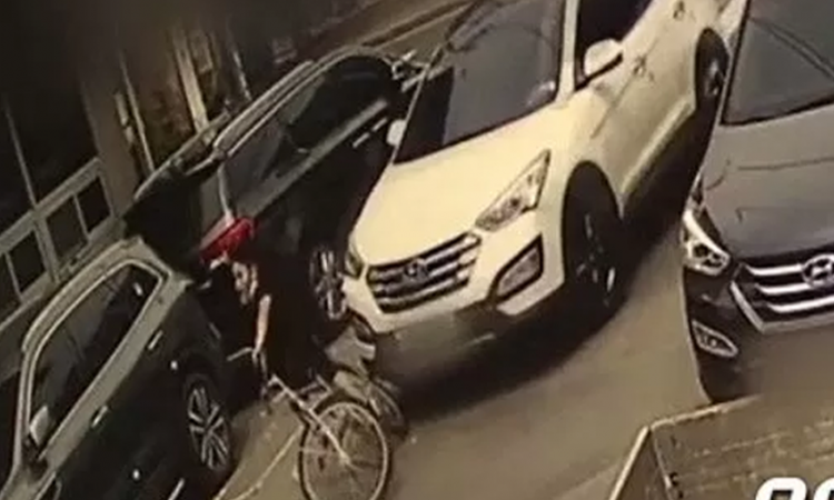 Coreana atropella a un niño por intimidar a su hija