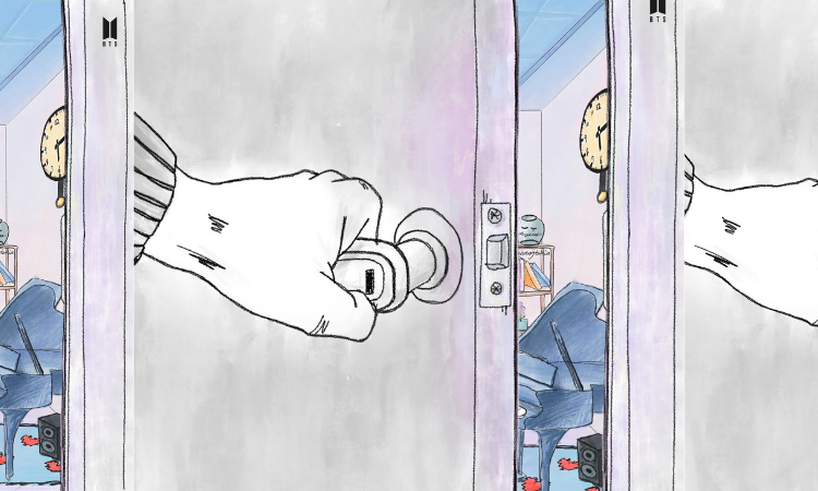 BTS desata teorías sobre el MV de 'FLY TO MY ROOM'