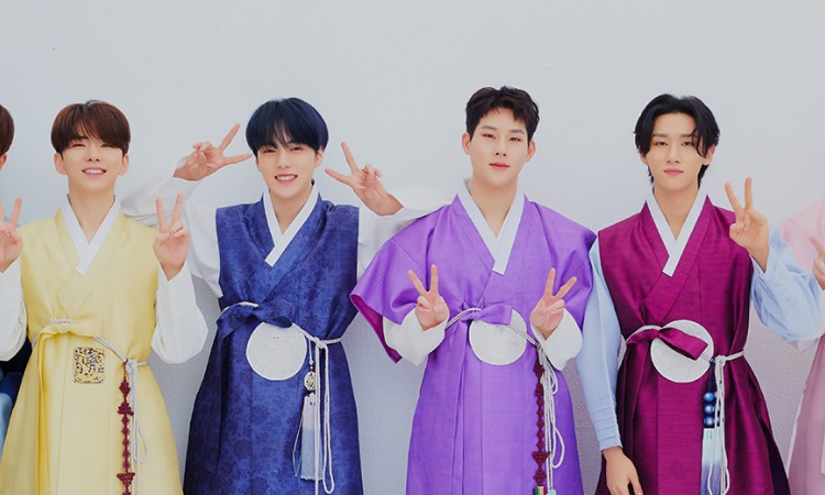 MONSTA X saluda a sus fans en la celebración del Año Nuevo Lunar