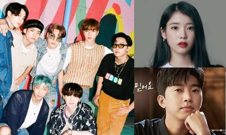 Ranking mensal: BTS e IU são os cantores mais populares do mês de fevereiro