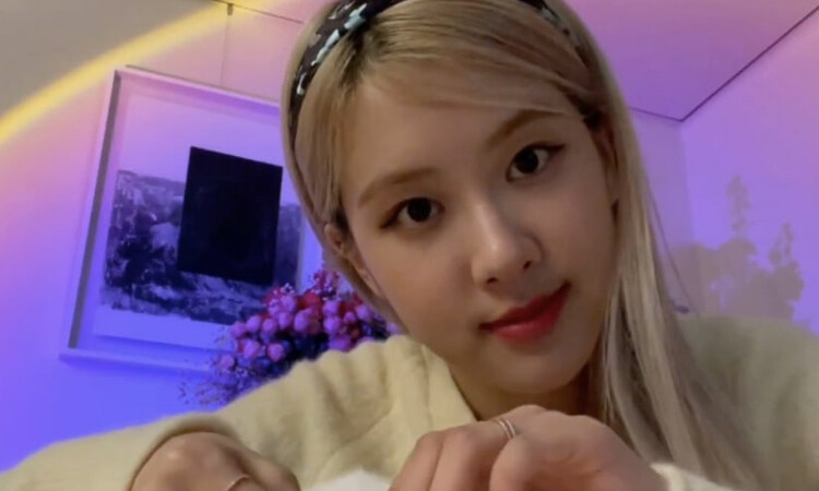 Rosé de BLACPINK nos da pista en que se convertirá en una Youtuber