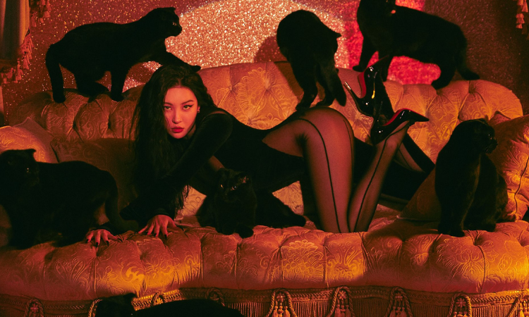 Sunmi se convierte en una gata salvaje para su regreso con 'Tail'