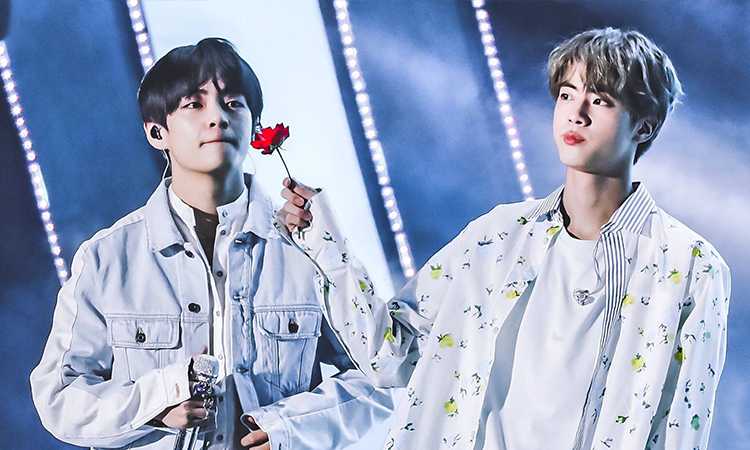 O beijo entre Jin e V da BTS que pegou gritos de ARMY