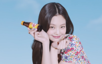 Jennie de BLACKPINK muestra sus encantos en el nuevo comercial de 'Vita500'