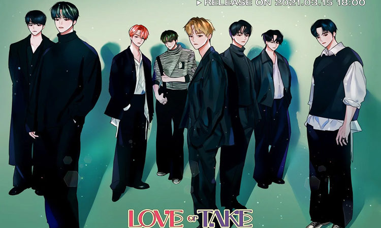 PENTAGON presenta su lado más oscuro en las imágenes teaser del webtoon 'Love or Take'